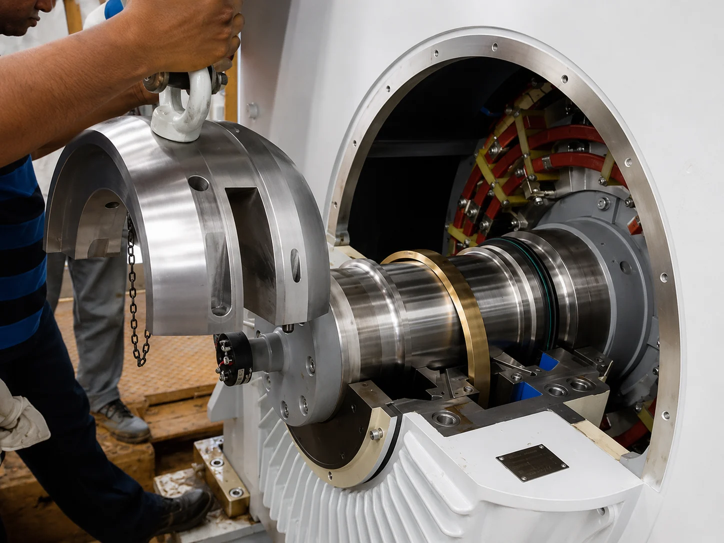 Industrial Motor Sleeve Bearing Assembly